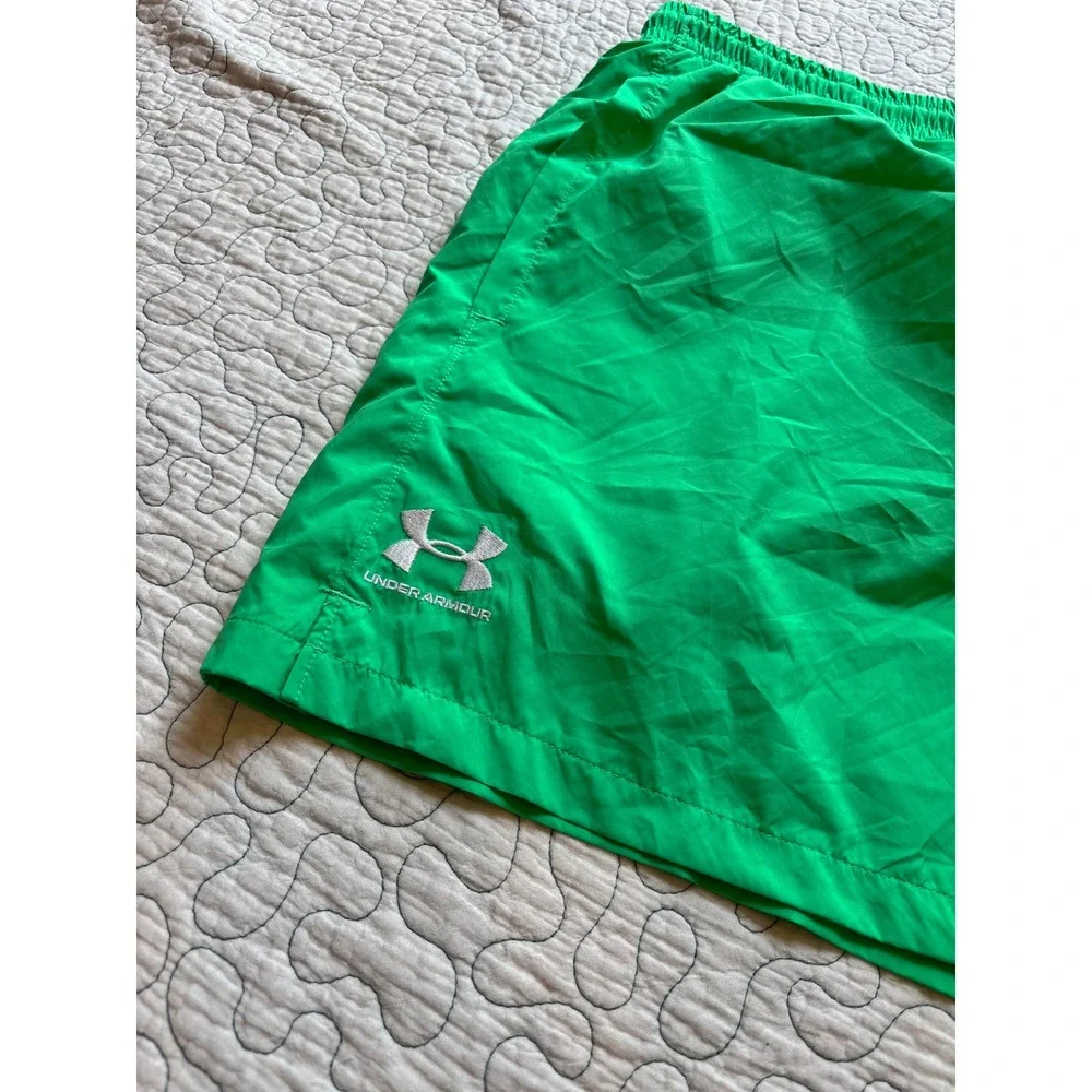 Under Armour Mens Essential Volley Shorts Green XXL‎